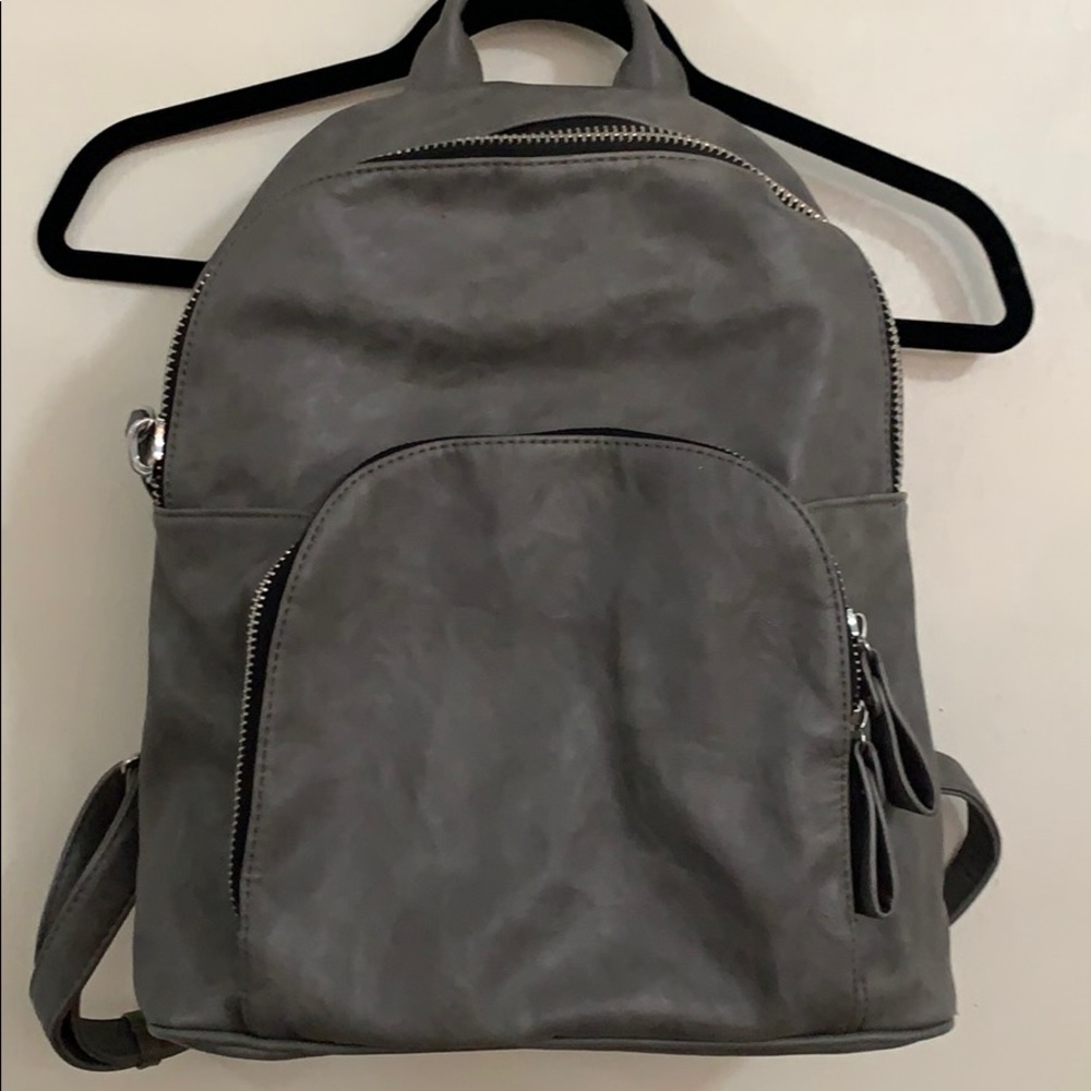 Vegan Leather Backpack